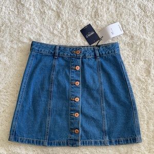 4/$12Forever 21 jean denim skirt Size small